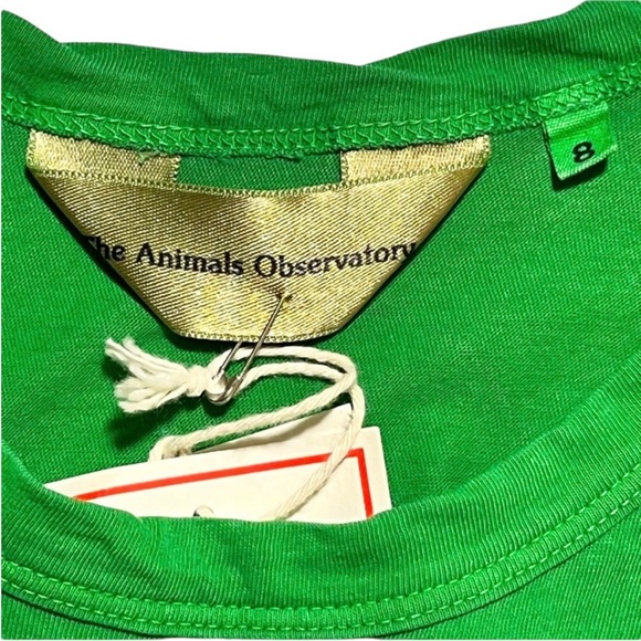 Kids The Animal Observatory Be Animal Green Tank Top - Picture 8 of 11
